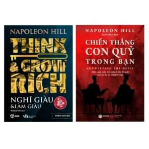 Sách Combo 2 Cuốn : Nghĩ Giàu Làm Giàu + Chiến Thắng Con Quỷ Trong Bạn (Napoleon Hill) - SBOOKS